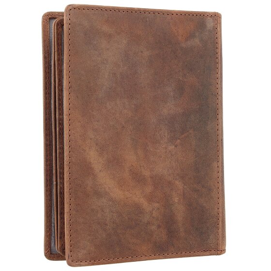 Greenland Nature Montenegro Custodia per passaporto RFID in pelle 12 cm