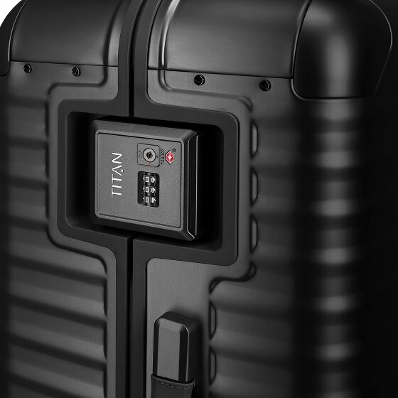 Titan Carrello Eternity a 4 ruote in Alluminio, 69 cm