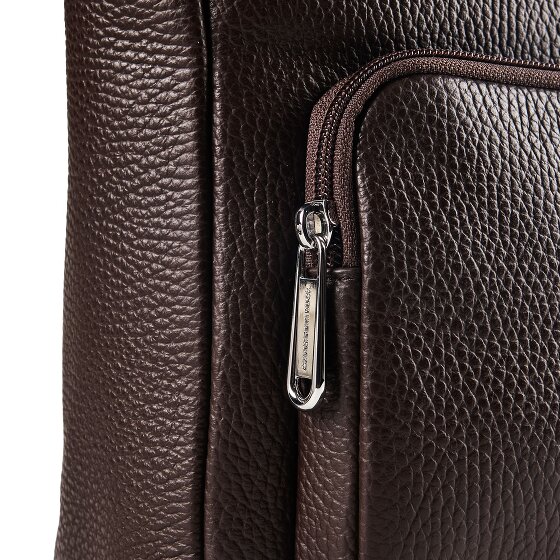 Mandarina Duck Mellow Leather Borsa a tracolla Vera Pelle 30 cm