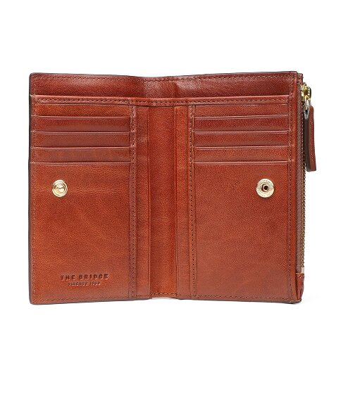 The Bridge Story Donna Portafoglio Protezione RFID Pelle 14 cm
