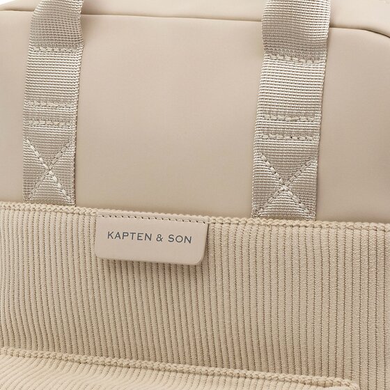 Kapten & Son Bergen Small Cord Zaino da giorno 33.5 cm Scomparto per laptop