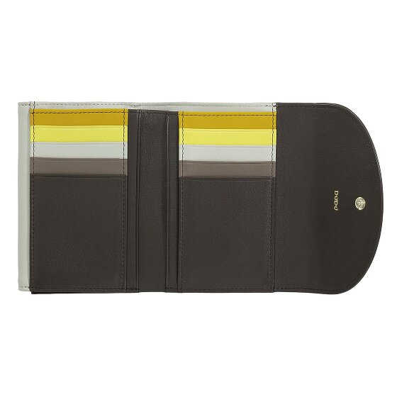 DuDu Galapagos Portafoglio Protezione RFID Vera Pelle 13 cm
