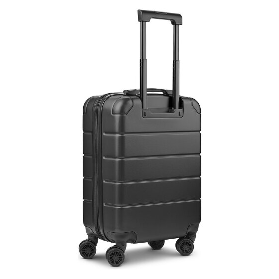 Police Dublin 4 ruote Trolley cabina S 54 cm Vano porta PC espandibile
