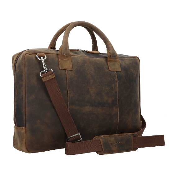 Plevier Retro Adler Valigetta Pelle 42 cm Scomparto per laptop