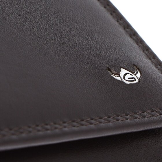 Golden Head Polo Portafoglio Protezione RFID Vera Pelle 19 cm