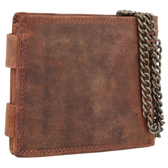 Greenland Nature Montenegro Portafoglio RFID in pelle 12 cm