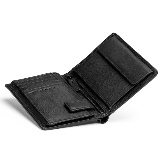 Farmhood Memphis Portafoglio Protezione RFID Pelle 11 cm