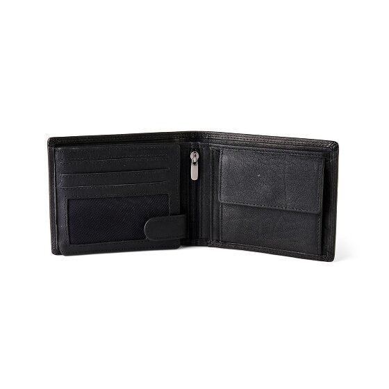 Jack Kinsky Porto 101 Portafoglio Protezione RFID Pelle 12.5 cm