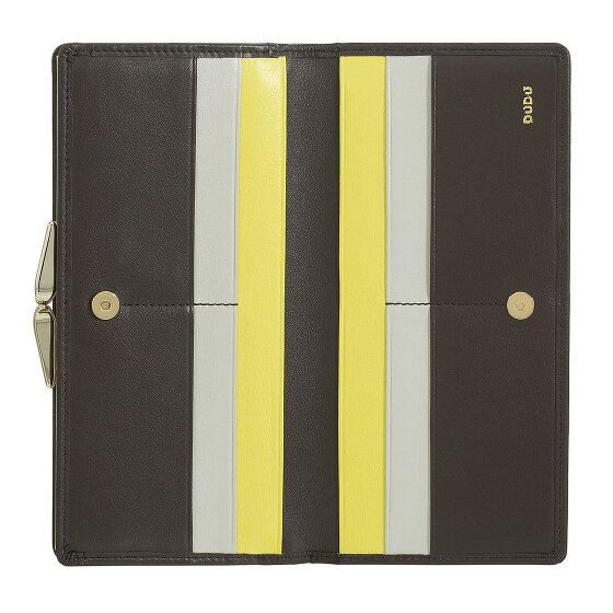 DuDu Portafoglio Protezione RFID Pelle 19.5 cm