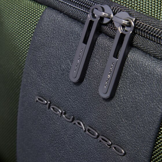 Piquadro Zaino da viaggio breve in pelle 43 cm scomparto per laptop