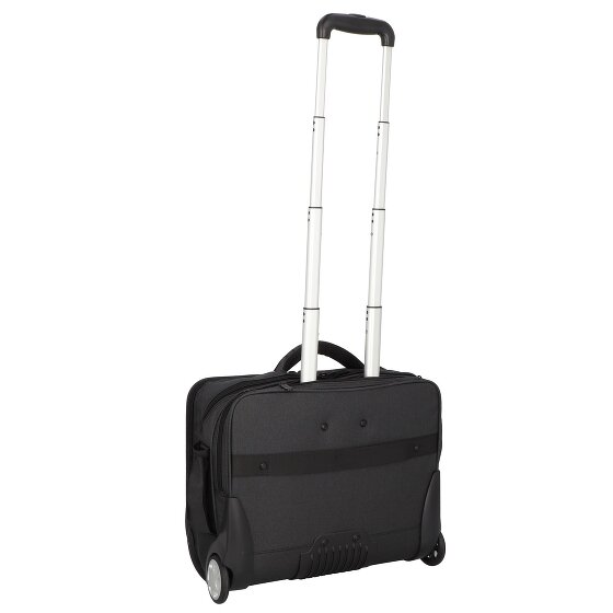 Dermata 2 ruote Carrello business 44 cm Scomparto per laptop
