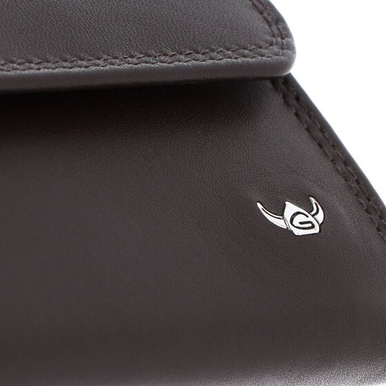 Golden Head Polo Custodia per carta d'identità Protezione RFID Vera Pelle 19.5 cm