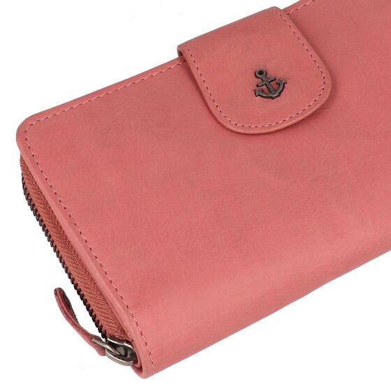Harbour 2nd Anchor Love Felina Portafoglio Protezione RFID Pelle 19 cm Harbour 2nd Anchor Love Felina Portafoglio Protezione RFID Pelle 19 cm
