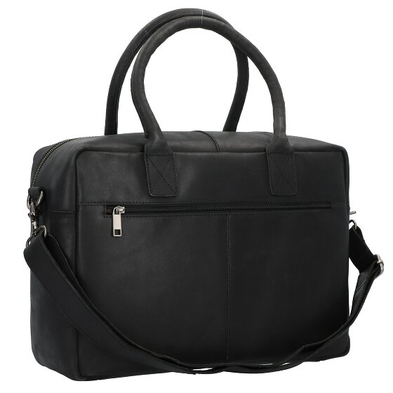 Burkely Cartella Mitch vintage in pelle 39 cm Scomparto per laptop