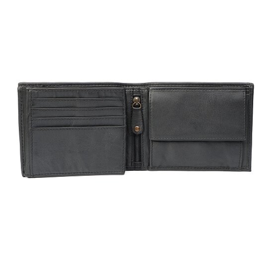 Harbour 2nd Kairos Portafoglio Protezione RFID Pelle 12 cm