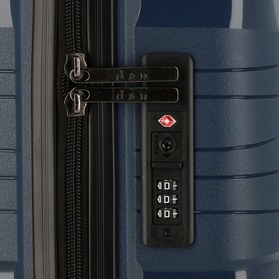 d&n Travel Line 4300 4 ruote Carrello della cabina S 55 cm