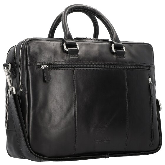 Leonhard Heyden Cartella Cambridge in pelle 40 cm