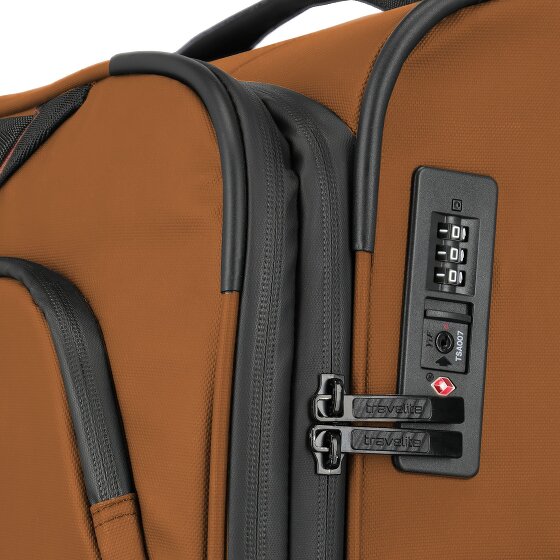 Travelite Briize 4 ruote Set di valigie 3 pezzi con piega di espansione