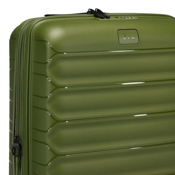 d&n Travel Line 4700 4 ruote Carrello della cabina 55 cm con piega di espansione