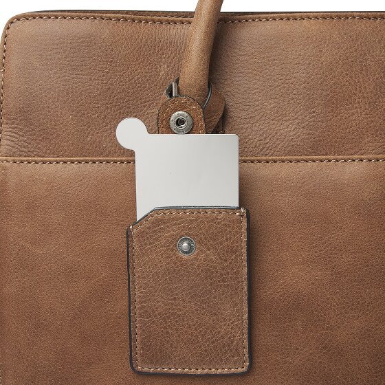 Castelijn & Beerens Carisma Borsa shopper Protezione RFID Vera Pelle 41 cm Vano porta PC
