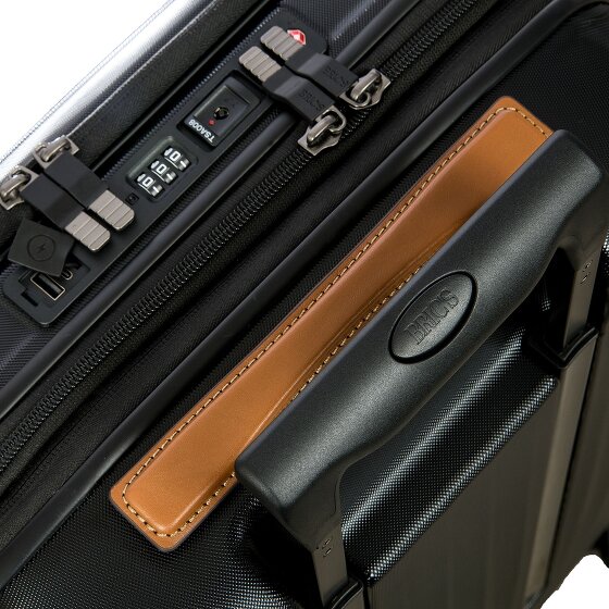 Bric's Taormina 4 ruote Carrello S 57 cm con piega di espansione