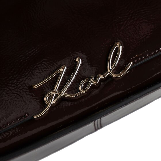 Karl Lagerfeld Signature Borsa a tracolla Pelle 24 cm