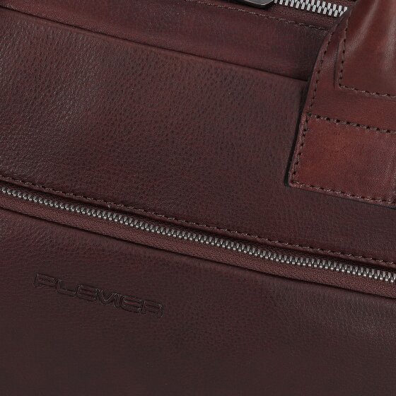 Plevier Vintage Larry Valigetta Pelle 40 cm Scomparto per laptop