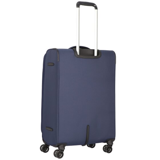 Worldpack Dublin 4 ruote Set di valigie 3 pezzi con piega di espansione