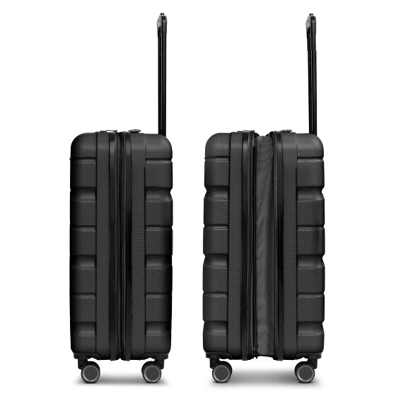 Franky Munich 4.0 4 ruote Carrello della cabina S 53 cm con piega di espansione