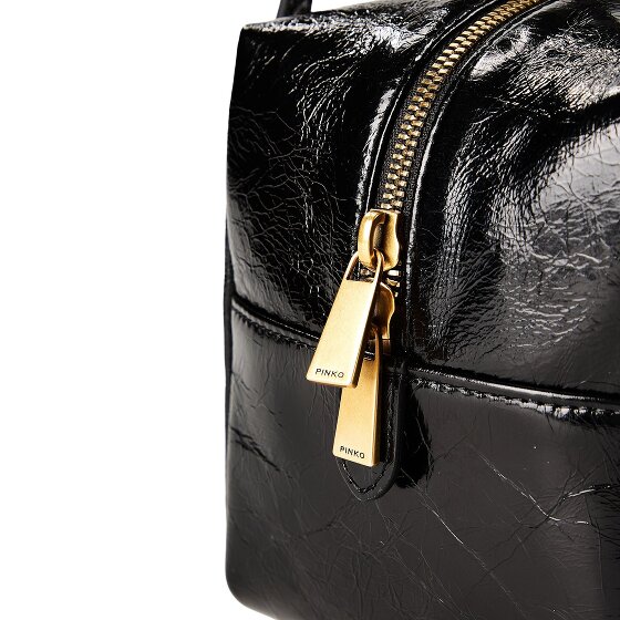 PINKO Cubic Mini Borsa Borsa a tracolla Vera Pelle 16 cm