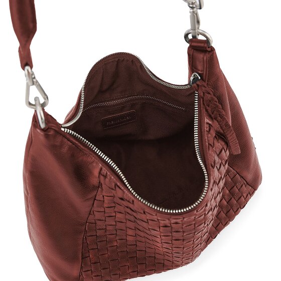 FredsBruder Calm Weave Borsa a spalla Vera Pelle 38 cm
