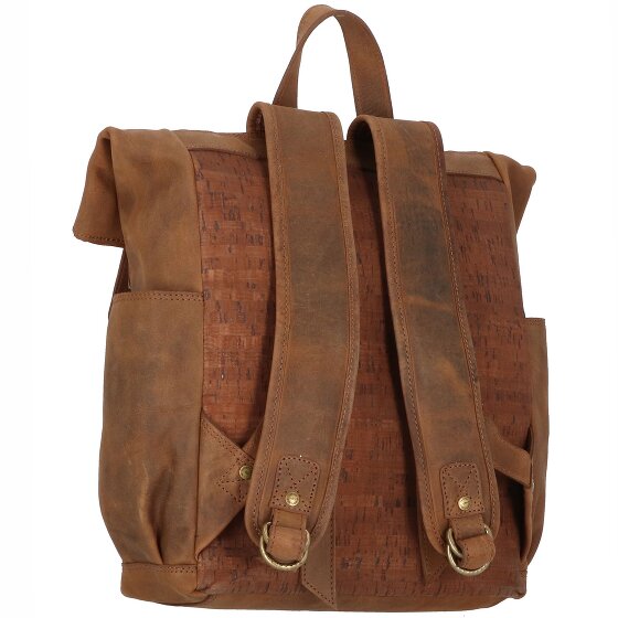 Greenland Nature Zaino Nature in pelle 38 cm Scomparto per computer portatile