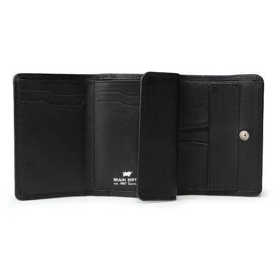 Braun Büffel Golf 3.0 Portafoglio Protezione RFID Pelle 8.5 cm
