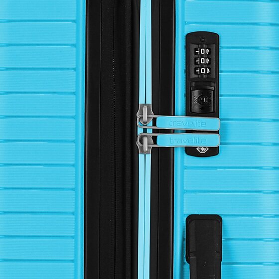 Travelite Orbita 4 ruote Set di valigie 3 pezzi con piega di espansione