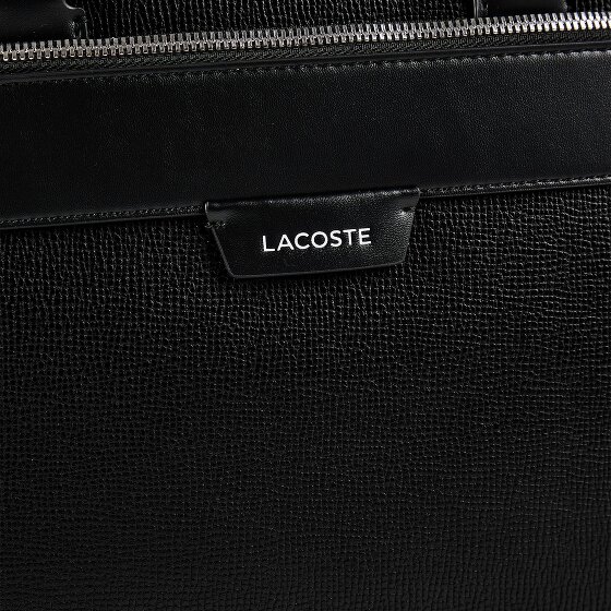 Lacoste Ossian Valigetta Vera Pelle 41 cm Vano porta PC