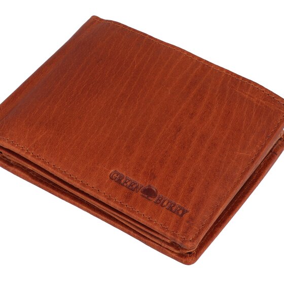 Greenburry House of Norway Portafoglio Protezione RFID Pelle 13 cm