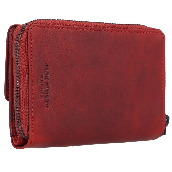 Jack Kinsky Risör Portafoglio Protezione RFID Pelle 14 cm
