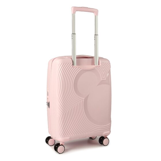 American Tourister Mickey Magic 4 ruote Carrello della cabina 55 cm con piega di espansione