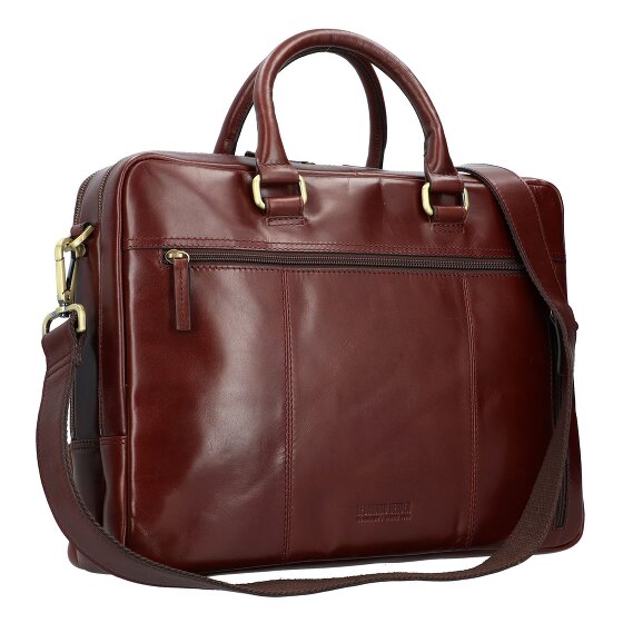Leonhard Heyden Cartella Cambridge in pelle 40 cm