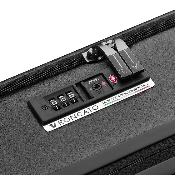 Roncato Florence 4 ruote Set di valigie 3 pezzi con piega di espansione