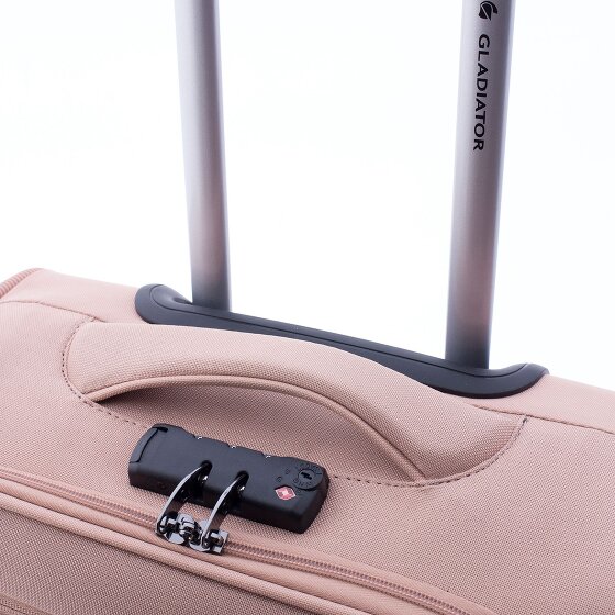 Gladiator 3700 4 ruote Carrello della cabina 55 cm con piega di espansione Gladiator 3700 4 ruote Carrello della cabina 55 cm con piega di espansione