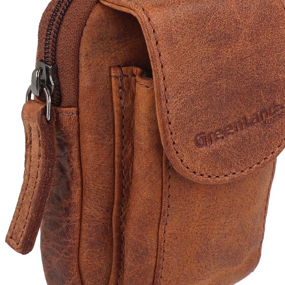 Greenland Nature Montana Marsupio in pelle 9 cm Tasca per cellulare