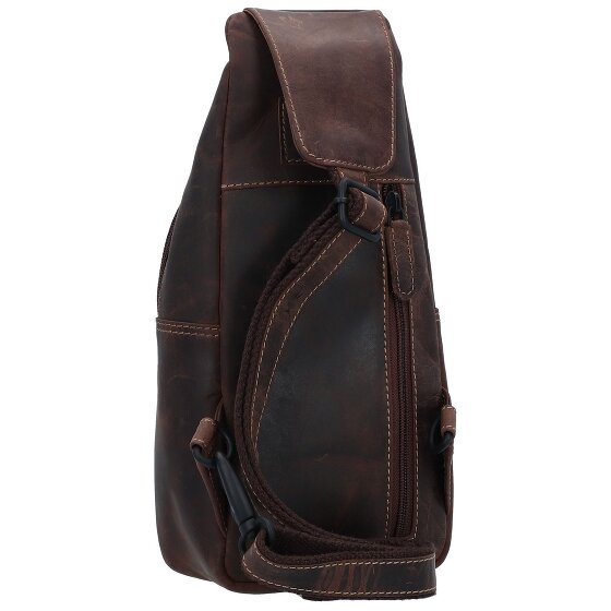 Jack Kinsky Baltimore 17 Borsa a tracolla in pelle 30 cm