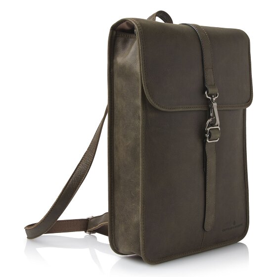 Castelijn & Beerens Carisma Zaino RFID in pelle 41 cm Scomparto per computer portatile