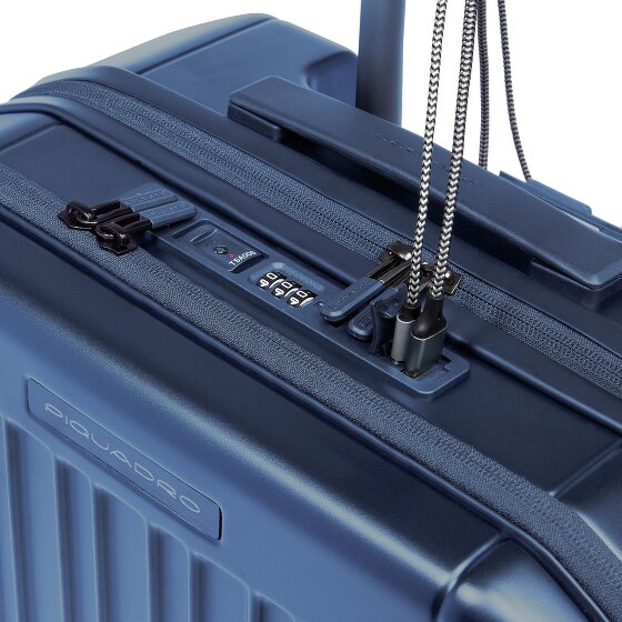 Piquadro PQ Light 4 ruote Carrello pilota 45 cm Scomparto per laptop