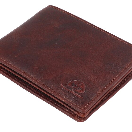 Greenburry Rugged Portafoglio Protezione RFID Pelle 12.5 cm