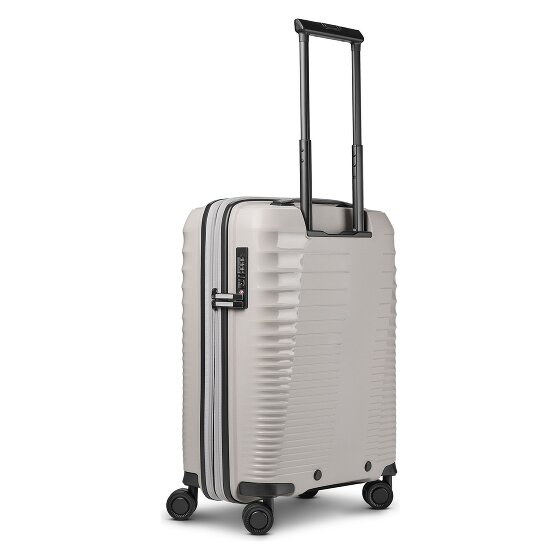 Farmhood Straw Edition 4 ruote Trolley cabina 55 cm espandibile