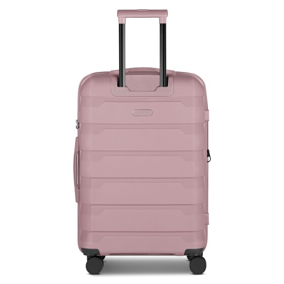 d&n South Dakota 4 ruote Set di valigie 3 pezzi con piega di espansione