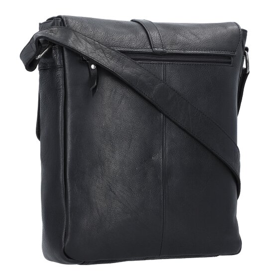 Burkely Messenger in pelle antica Avery 28 cm