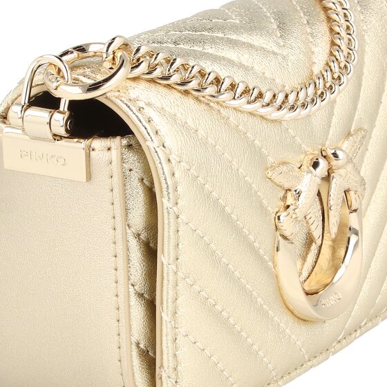 PINKO Love Click Micro Mini borsa a mano Pelle 13 cm